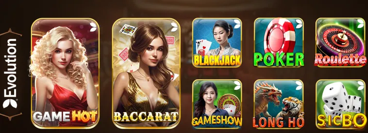 Casino Evolution Live Tại Iwin Club Đẳng Cấp Đỉnh Cao Cho Mọi Người Chơi