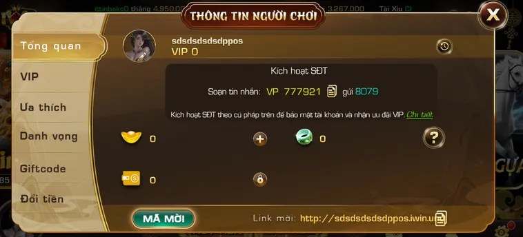 Kích hoạt tài khoản an toàn bảo mật đa tầng.