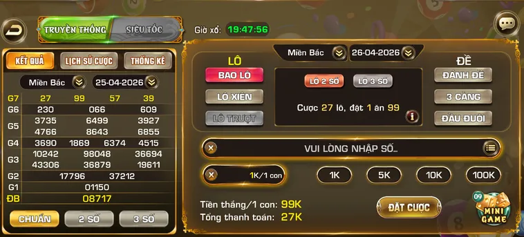 Chinh Phục Lô Đề 1 Ăn 900 Tại IWin Club Với Tỷ Lệ Thưởng Cực Khủng
