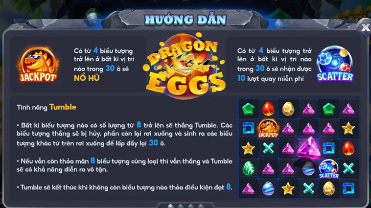 Nổ Hũ Dragon Eggs Tại Iwin Club Cơ Hội Săn Jackpot Khủng Mỗi Ngày