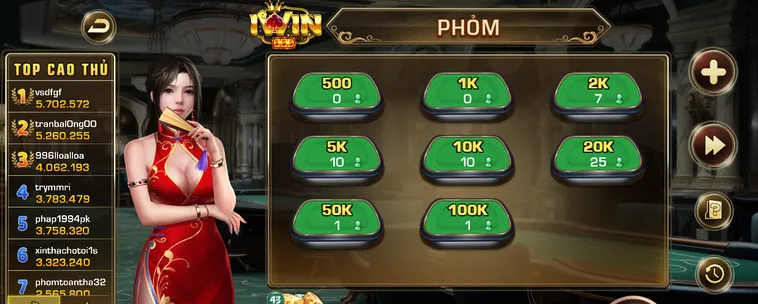 Thử Thách Trí Tuệ Cùng Phỏm Tại iWin Club Đỉnh Cao Với Nhiều Phần Quà Lớn